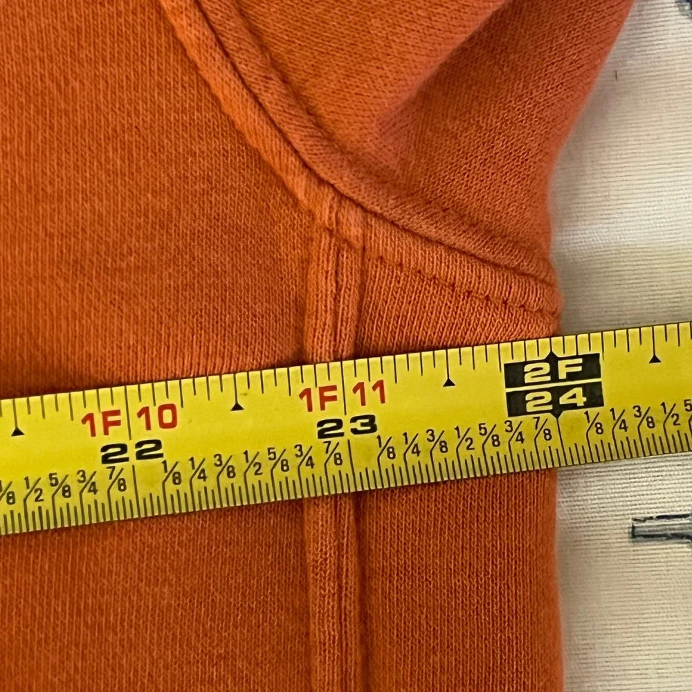 Nike Mens Club Fleece Hoodie Burnt Orange Pullover Sweatshirt BV2654-813 L